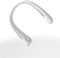 RHP Nackenventilator, Hängender Hals Ventilator mit USB Wiederaufladbarer, 3 Geschwindigkeiten Handfreier Tragbarer Ventilator, Blattloser Hanging Neck Fan für Reisen/Sport/Innen/Außen (Weiß)