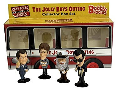 Sporting Profiles Only Fools and Horses The Jolly Boys Outing Bobble Buddies bobblehead Coach Economy Set BUNDLE with FREE DIPSTICK