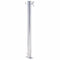 vidaXL Fuente de Agua para jardín Acero Inoxidable Redonda 100 cm, Columna de Agua, Grifo de jardín, Fuente de pie, Fuente de Agua para jardín