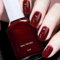 Red Nail Polish, Dark Red Nail Varnish, Highly Pigmented Quick Dry Cherry Red Nail Polish, Long Lasting Chip Resistant Nail Gel for DIY Nail Art Manicure at Home, No Need Cure