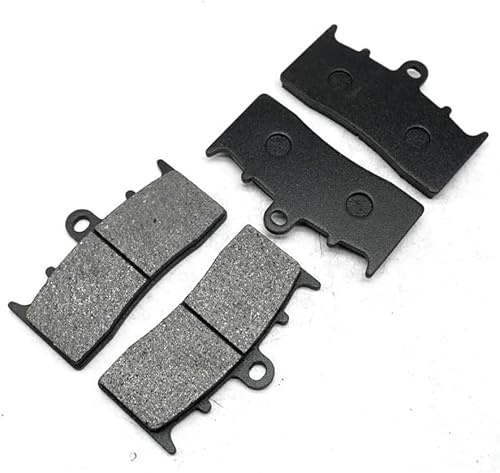 Générique Plaquettes de frein pour moto Pour BMW K1300R K1300R Dynamic 2011-2015 Plaquettes de frein avant et arrière semi-métalliques