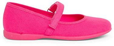 Pisamonas Merceditas Niña Tela Cinta Adherente Fina Talla 27 Color Fucsia