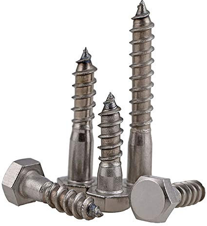 Tornillo de cabeza hexagonal de acero inoxidable