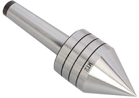 ZffXH MT2 Heavy Duty Live Bearing Tailstock Center 40CR Metallo Legno Tornio Strumento