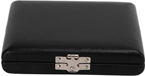 Caja de Oboe Reed 215 * 95 * 20mm Oboe Reed Case PU Leather Reed Case Holder Caja de Almacenamiento para 6 Cañas Oboe Accesorios para Instrumentos Musicales