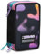 Seven, Mäppchen, Mehrfarbig, Federtasche für Schreibwaren, Etui mit Stiften, Kugelschreiber, & mehr, 3 Fächer, Mädchen & Jungen, Schule - Grundschule, XXL, lila