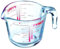 ASA® Measuring Jug 250ml Glass Measuring Jug Heavy Duty Made with 100% Non-Toxic Clear Glass Water Jugs Stackable Dishwasher Microwave Safe