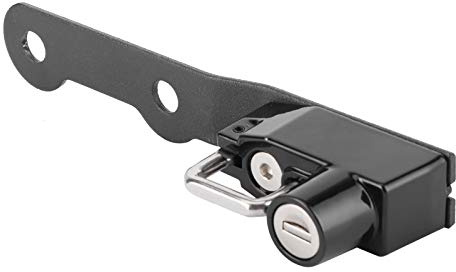 KIMISS Serrure Antivol pour Casque de Moto, pour MT10 2016 – 2019 et FZ10 2016-2017, Serrure de sécurité en Aluminium et Acier Inoxydable pour Casques