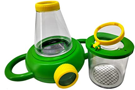 MEDUP 2-Wege-Insektenhaus mit extra Becherlupe und Lupenheft