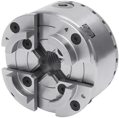 4 Backenfutter Selbstzentrierendes Drechselfutter für M33 Backenfutter Drehmaschinenfutter Zentral Einstellbares Präzisionsfutter Drehfutter