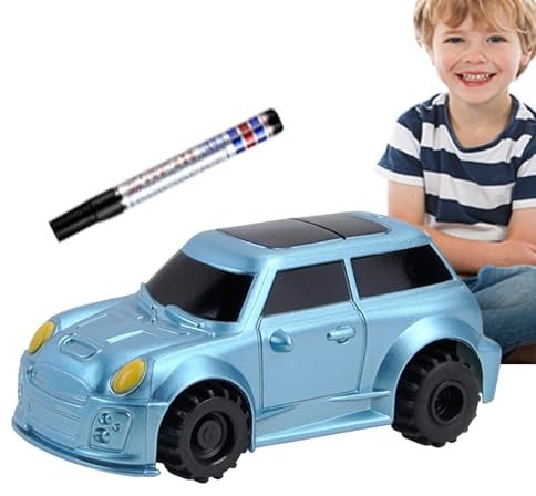 Jouet inductif pour Camion de Voiture - Apprentissage interactif, Jeux de Jouets, Jouets Suivant la Ligne Noire, véhicule de détection Automatique de la Route, équipement de Codage, Robot