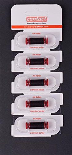 Farbrollen für Handauszeichner/Preisauszeichner Contact Premium [5 Ink Roller]