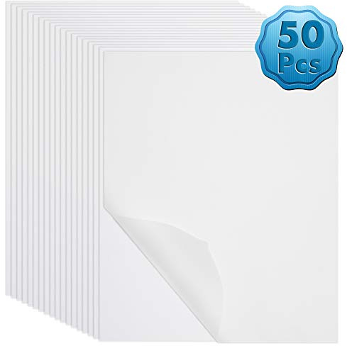Cridoz Vellum Paper, 50 Sheets Translucent Clear Paper, 8.5 x 11 Inches for Printing, Sketching, Tracing, Drawing, Animation, Wedding Invitations