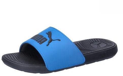PUMA Cool Cat 2.0 PS, Slide Sandal, Future Blue Black, 33 EU