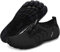 Racqua Barfußschuhe Wasserschuhe Badeschuhe Schwimmschuhe Strandschuhe Meeresschuhe Neoprenschuhe Aquaschuhe Surfschuhe Schnelltrocknend rutschfeste Atmungsaktiv Für Damen Herren Schwarz 46