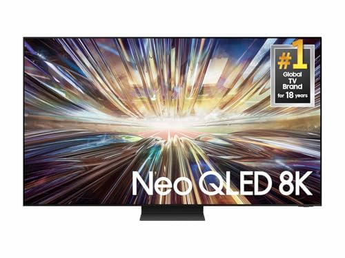 Samsung 65-Inch Class QLED 8K QN800D Series Mini LED, Neo Quantum HDR Smart TV w/Dolby Atmos, Object Tracking Sound+, AI Motion Enhancer, Real Depth Enhancer Pro, Alexa Built-in (QN65QN800D, 2024)