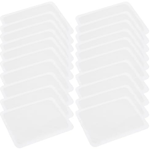 KOMBIUDA 20St Heizkissen aufwärmen Handwärmer wärmer aufkleben Heimbüro tragbarer Fußwärmer Einlegesohlen Portable Heater heizlufter Körperwärmer Patch Wärmepflaster für Eisenpulver Weiß