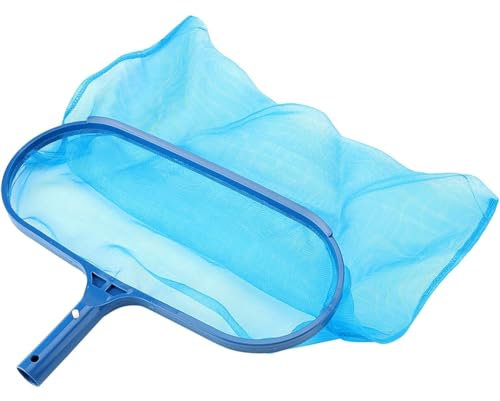 CUEMOON Épuisette de fond de piscine - Convient pour tous les types de barres télescopiques en aluminium standard - Convient pour bassins et fontaines