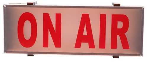 Tofficu Lámpara De Señalización Led De Madera Maciza, Luz Indicadora De Pared Marco De Madera Natural, Decoración Para Hogar y Oficina, Compacto y Duradero, 1 Unidad