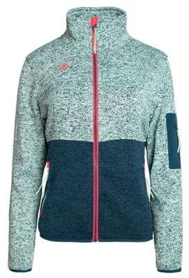 Izas Vadiel Chaqueta de Mujer para Invierno con Membrana Resistente al Viento y Lluvia. Abrigo Acolchado de Lana con Cremallera y Bolsillos. Anorak Transpirable para Frío y Nieve. Talla XL