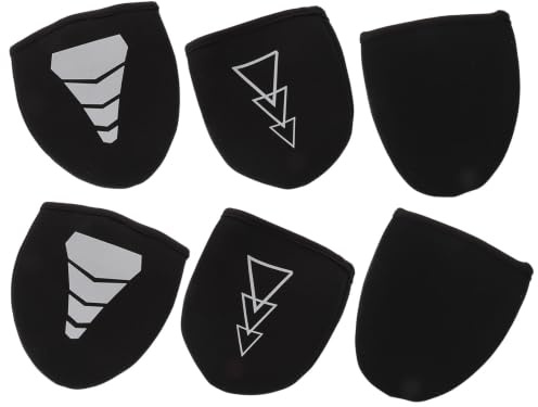SHINEOFI 3 Paires Couvre-Chaussures de Vélo Imperméables en Néoprène Bandes Réfléchissantes Haute Visibilité, Coupe-Vent et Respirant, Cyclisme Hivernal Déplacements Quotidiens
