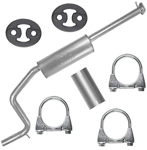 Adamot Mitteltopf Auspuff Mittelschalldämpfer für Ford Mondeo MK3 III 3 2.0 DCi 2.2 TDCI TD