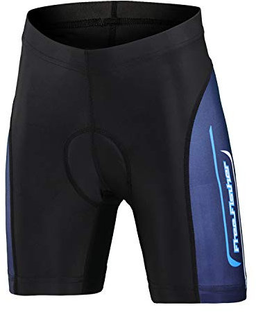 L PATTERN Kinder Radsport Bekleidung- Jungen/Mädchen Kurz Fahrradhose mit Sitzpolster, Keime(Kurz Radhose), 134-140