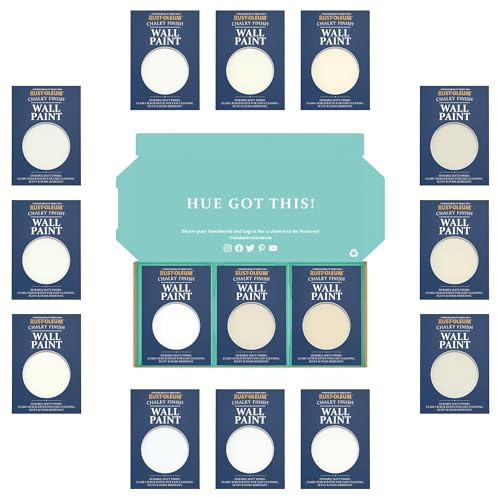 Rust-Oleum Wall Paint in Chalky Finish - Elegant Whites Tester Box