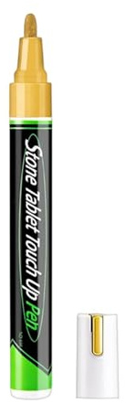 Golden/silver Tombstone Marker Pen, Paint Pen For Restoring Faded Grave Inscriptions, Permanent Restoration Waterproof Touchup, For Rocks Painting, Metal, Wood, Ceramic, Mugs, DIY Craft