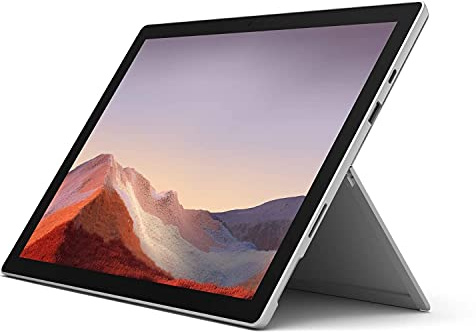 Microsoft Surface Pro 7 Ordinateur Portable (Windows 10, écran tactile 12.3, Intel Core i7, 16Go RAM, 256Go SSD, Platine) PC Hybride polyvalent & performant