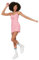 Trendyol Damen Jumpsuit Plaid gewebt Overalls, Rose, 38