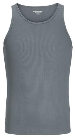 Jorislington Rib Tank Top, Stormy Weather, S