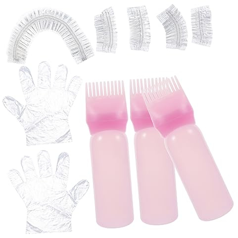 EPIGEIST Kit Outils De Teinture Capillaire Avec Flacon Applicateur à Peigne Et Fournitures De Coloration Pour Cheveux à Domicile Outils Pour Coiffure Diy