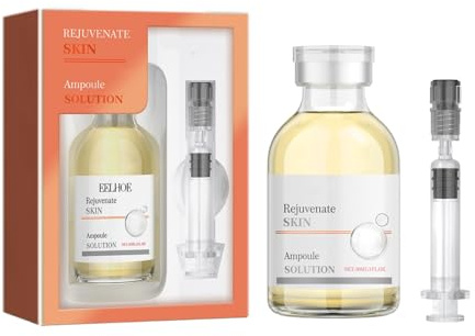 Ampoule De CollagèNe Profond 2 PièCes, SéRum Facial Liftant Aux Peptides De Soie Pour Femmes, Peau Hydratante Et Raffermissante (C)