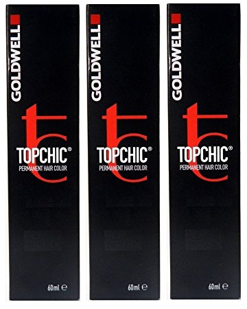 Goldwell Topchic 7SB silber beige 3 x 60 ml Haarfarbe Permanent Hair Color GW