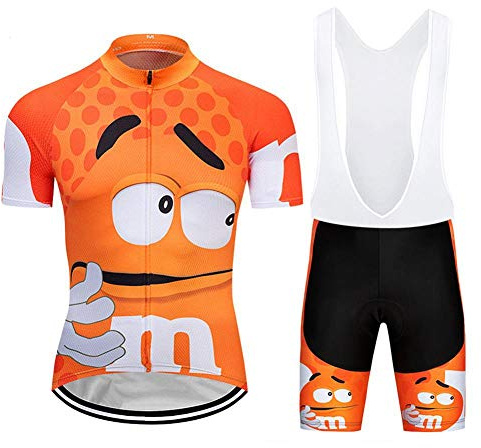 Vélo Hommes 20D Gel Salopette Shorts Courts Rembourrés Ensembles de Vêtements Cycliste