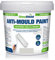 SmartSeal Anti Mould Paint - 2.5 Litres - For Bathroom, Kitchen and Bedroom Walls & Ceilings. Ultimate Protection Against Dangerous Mould - Solvent Free Long-lasting Wessex Stone Finish, 2.5 Litre