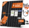 Solarway 1000W Balkonkraftwerk 800W komplett Steckdose - Balkonkraftwerk 800 Watt neuester Wechselrichter 800W - Solaranlage Komplettset - 500W Solarmodule & Envertech & Zubehör