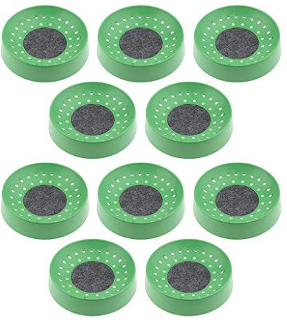 MORYEN 10PCS Kunststoff Brieftauben Zucht Eier Becken Nest Topf Vogel Nistschale/345