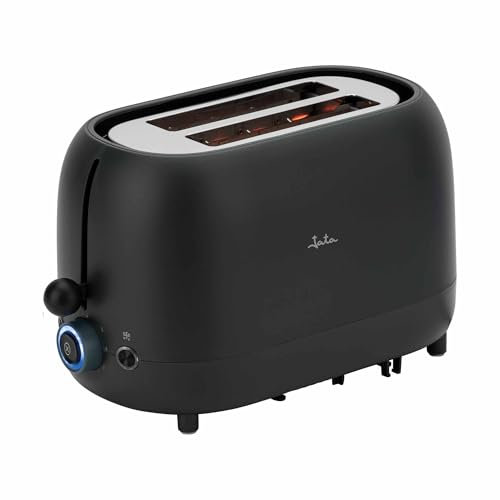 Jata JETT1262 - Tostadora Pan. Tostadora 2 Ranuras. 750 W. 7 Posiciones Tostado. Función Descongelación y Mantenimiento del Calor. Bandeja Recogemigas. Para Todo Tipo de Pan. Apagado Auto