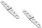 iplusmile 2 Piezas Bisagra Compartimento Bisagra Cubierta Bisagras Conector De Muelle Bisagra Puerta Placa Bisagra Gabinete Puerta Bisagra Correa Bisagra Muelle Bisagra Metal Bisagra Plata