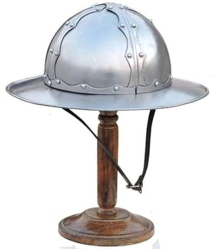 Nautical Replica Hub ny ekonomi medeltida italiensk vattenkokare hatt silver, silver, en storlek