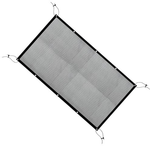 Nixiara Rejilla para perros de coche, red de separación como barrera de asiento en el vehículo, red de aislamiento telescópica antideslizante como accesorio de coche para seguridad de viaje para