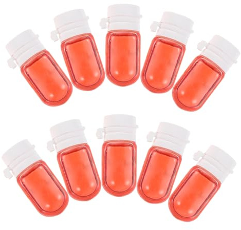 FRCOLOR 10 Piezas Aceite Cabello de Madera Bálsamo Capilar y Minibotellas de Aceite Perfumado para Cabello Rizado Nutritivo Casa y Salón