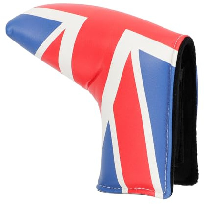 ULTECHNOVO Funda para Putter de Golf Flexible y Ligera Cubierta Protectora para Cabeza de Palo Compatible Campos de Golf Resistente y Elástica 1 Pieza