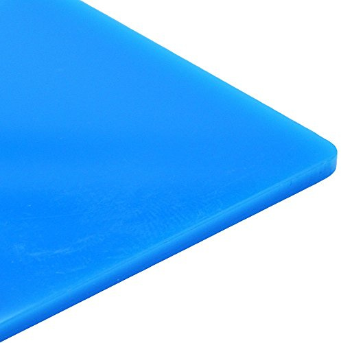 Lastra acrilica colata lucida blu cobalto da 3 mm, 16 misure a scelta (420 mm x 297 mm/A3)