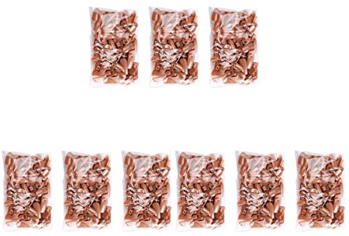 900Pcs Trainning Train en Plastique Faux Recharge Manucure Salon de Manucure Ongles Faux Main Bricolage Remplacement pour Les Kits de Pratique Formation Art Formation pour Embouts