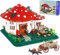 2233PCS Mushroom House Building Blocks, Creative Ideals Treehouse Building Blocks, Micro Mini Construction Toys
