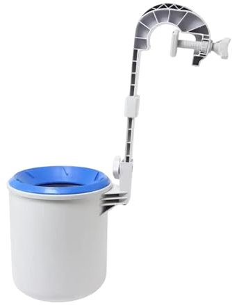 Skimmer De Superficie De Piscina Sobre El Suelo | Skimmer Automático Para Piscinas De Pared | Limpiador Portátil De Mantenimiento De Piscinas Para Estanques, Limpiador De Piscinas Para El Cuidado Diar
