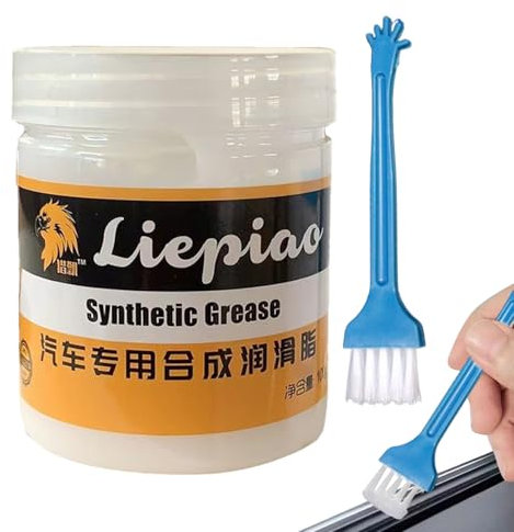 Grasa automotriz - Rodamientos de ruedas y lubricante para chasis para automóviles y camiones | Tubo de grasa de litio de uso múltiple, grasa de litio de alto rendimiento, lubricante impermeable para